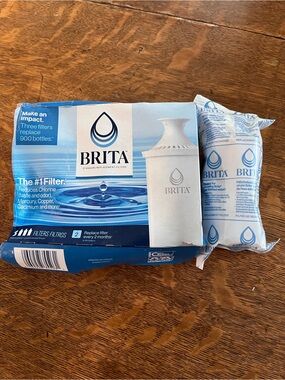 Brita Blue and White Standard Replacement Filters (5 total)